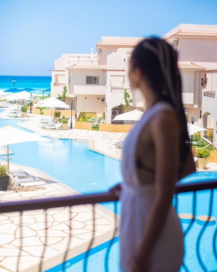 Aqua Heneish Beach Resort Mersa Matruh Exterior foto